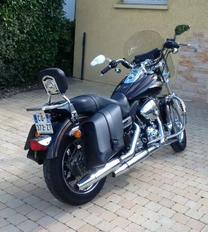 Sacoche Myleatherbikes Harley Dyna Low Rider (28)